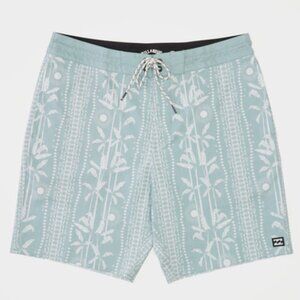 Billbong Sundays Lo Tide 19" Boardshorts Size 32 Nwot